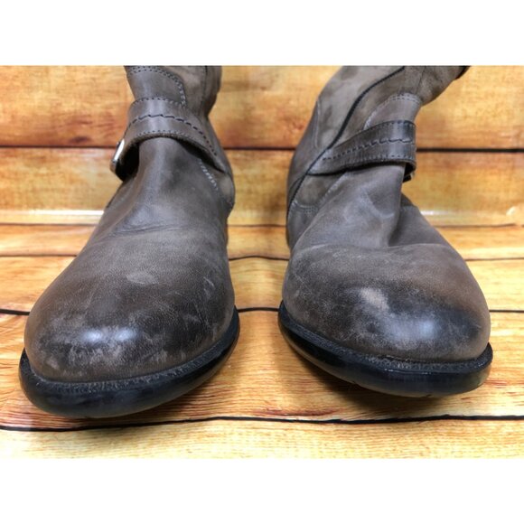 Clarks Bendables Plaza Terrier Brown Leather Boots Womens 7.5 M (s6b) - Picture 8 of 10